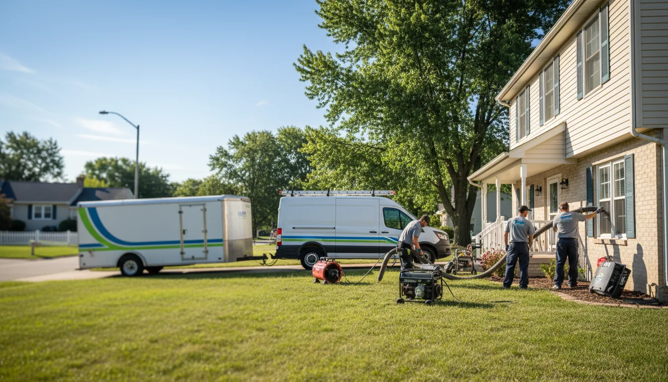 Flooded Basement Restoration And Cleanup With Repair in Hiddenite, NC near me